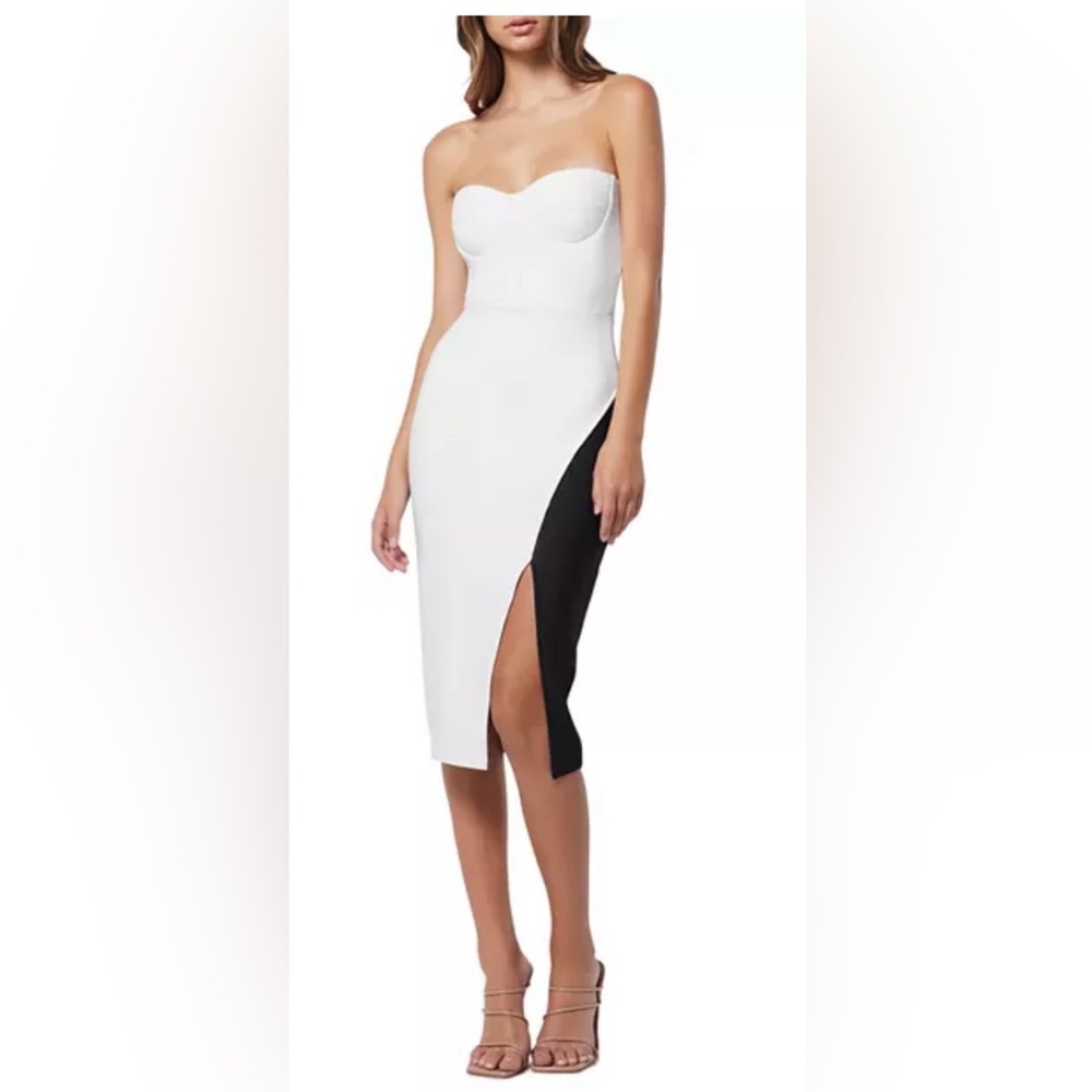 ELLIATT Grato Dress in Black & White